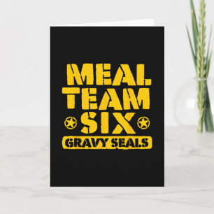 Meal Team Six Bratensoße Siegel  Karte
