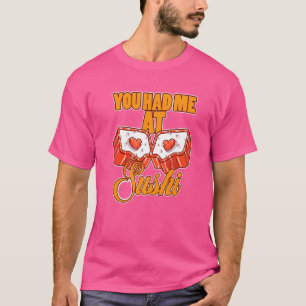 Meal Tempura Daikon Nori Soysauce Asian Oriental D T-Shirt