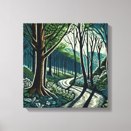 Meander Leinwanddruck