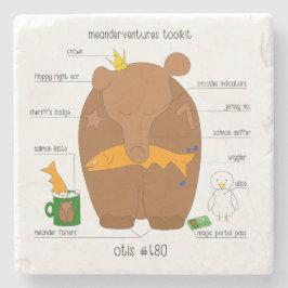 Meanderventures Toolkit No. 480 Otis Steinuntersetzer