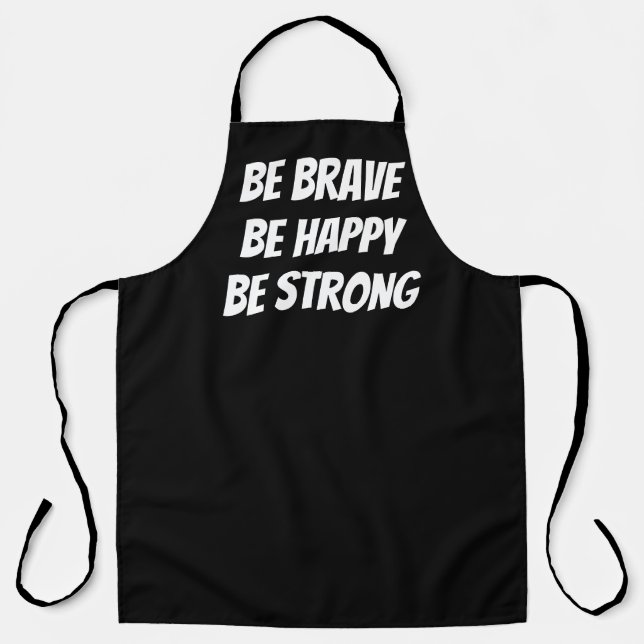 Meaningful Motivational Positive Quote Schürze (Vorderseite)