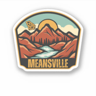 Meansville, Georgien Aufkleber