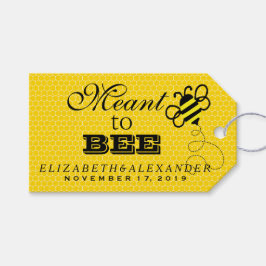 Meant to Bee Wedding Guest Gerne Vielen Dank Geschenkanhänger