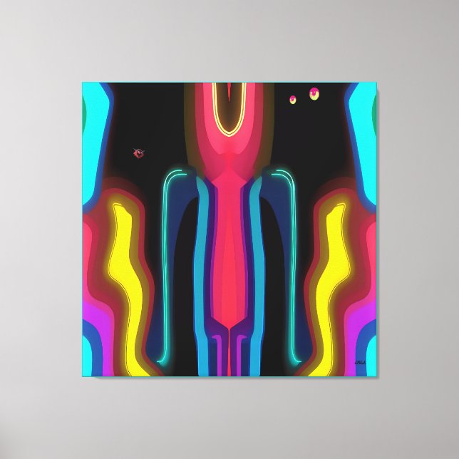 Measuring the Difference Between Doing and Saying Leinwanddruck (Vorderseite)