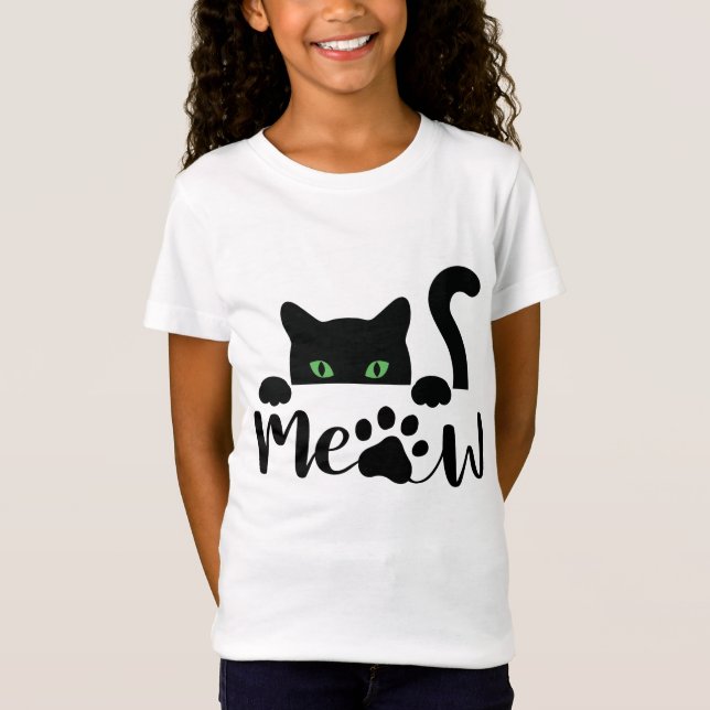 Meat Cat Quote T-Shirt (Vorderseite)
