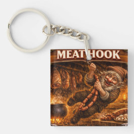 Meat Hook Icelandic Yule Lad Schlüsselanhänger