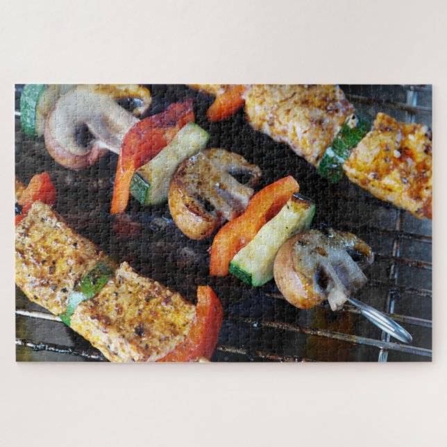 meat kebabs puzzle (Horizontal)