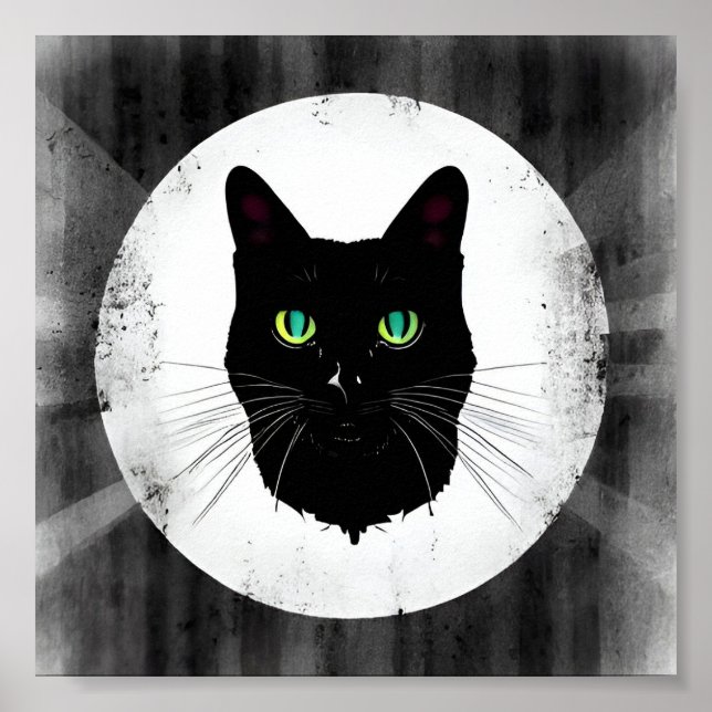 Meau! Katze! Poster (Vorne)