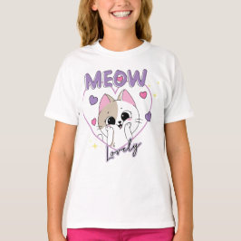 Meaw die liebe Katze 💖🐾 T-Shirt