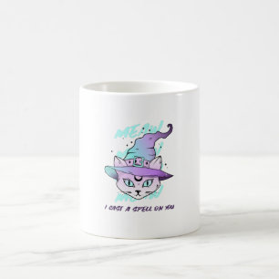 MEAW MEAW Ich habe einen Zauber auf dich geworfen Kaffeetasse