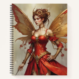 Mecánica en Rojo y Oro Notizbuch