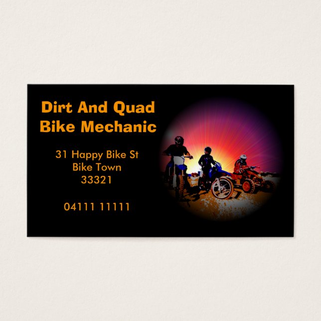 Mécanicien de vélo de piste (Devant)