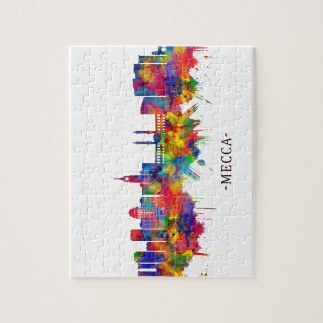 Mecca KSA Skyline (Vertikal)