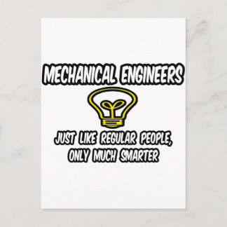 Mech Engineers... Regelmäßige Leute, nur schlauer Postkarte