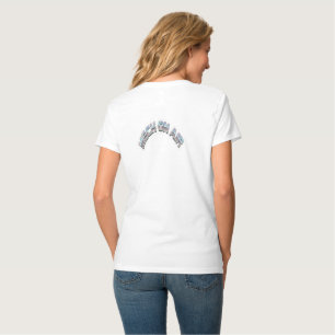 MECH ON AIR Retro-Futuristischer Holografischer Ch T-Shirt