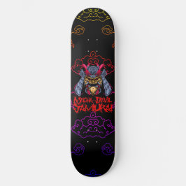 Mecha Devil Samurai Skateboard