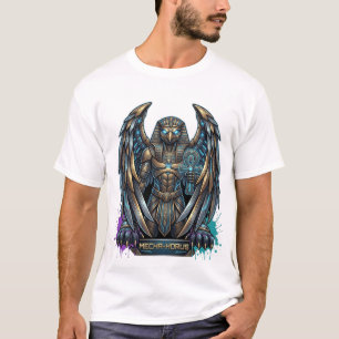 Mecha-Horus Ägyptischer Gott - Futuristisch Mechan T-Shirt