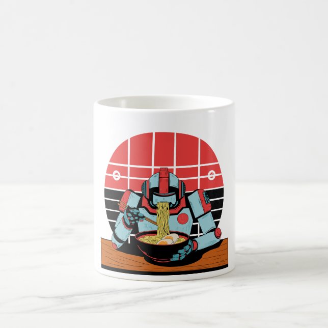 Mecha Ramen Kaffeetasse (Mittel)