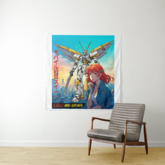 MECHA WARRIOR - KAORI'S ANGEL SUITE MK78 WANDTEPPICH