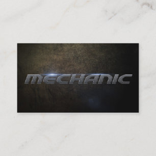 Mechanic Business card Visitenkarte