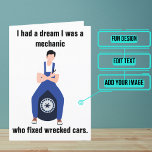 Mechanic Funny Birthday Karte<br><div class="desc">Suchen Sie die perfekte Karte für den cleveren Mechaniker von Ihnen, und woll, ihnen ein gutes Lachen zu geben? Schauen Sie nicht weiter. Sowohl außen als auch innen haben wir genau die richtige Botschaft geschrieben, um zum Moment zu sprechen, aber nur für den Fall, dass es etwas Persönliches braucht, können...</div>