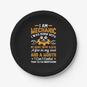Mechanic I Am Mechanic Pappteller