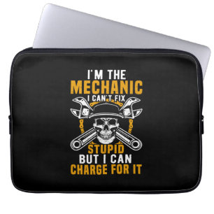 Mechanic I am The Mechanic I Can Not Fix Laptopschutzhülle