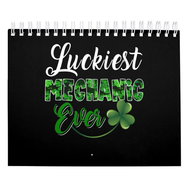 Mechanic Lovers Luckiest | Mechanic Ever Kalender (Titelbild)