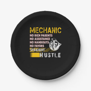 Mechanic Lovers Mechanic Straight Pappteller