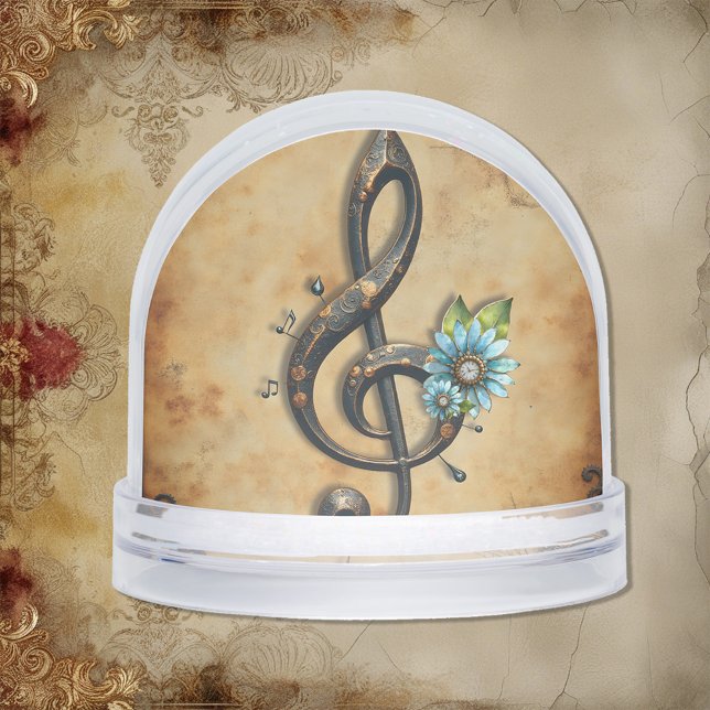 Mechanical  clef  schneekugeln (Von Creator hochgeladen)