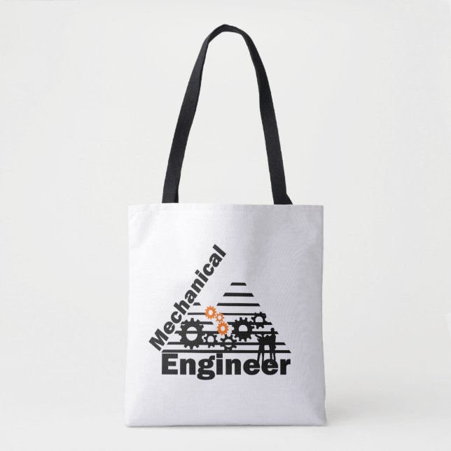 Mechanical Engineering Funny Engineer Tasche (Vorderseite)