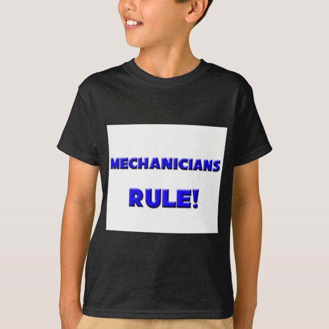 Mechanicians-Regel! T-Shirt (Vorderseite)