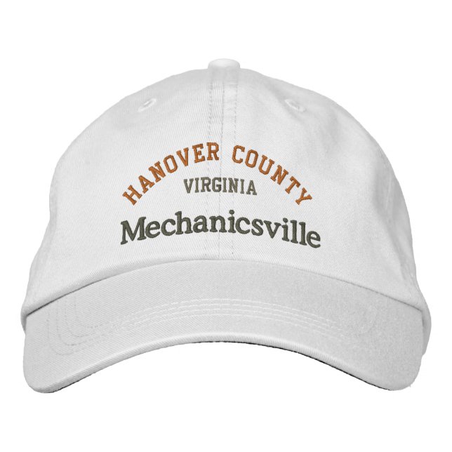 Mechanicsville Hannover Landkreis Bestickte Kappe (Vorderseite)