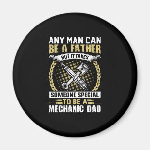 Mechanik als mechanischer Vater Magnet