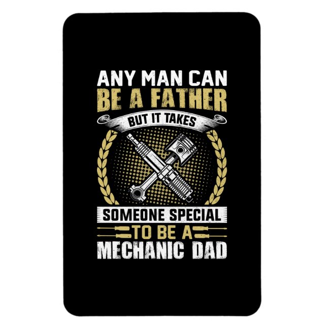Mechanik als mechanischer Vater Magnet (Vertikal)