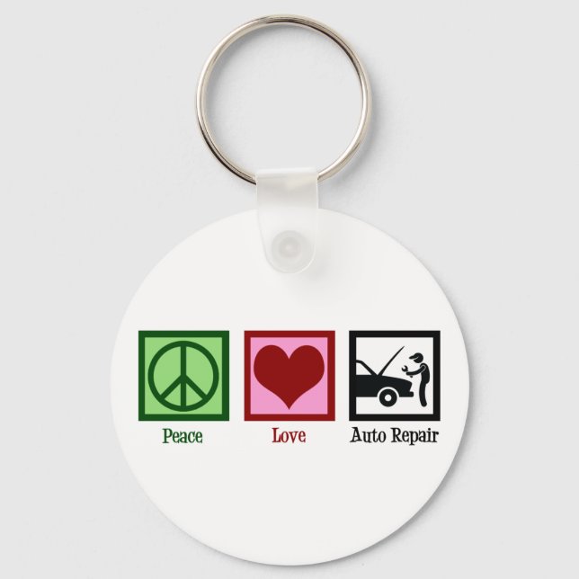 Mechanik für die Reparatur von Auto Schlüsselanhänger (Vorderseite)