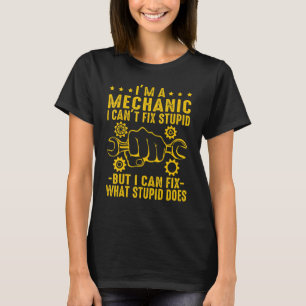 Mechanik für Männer Vater Auto Automobilgarage T-Shirt
