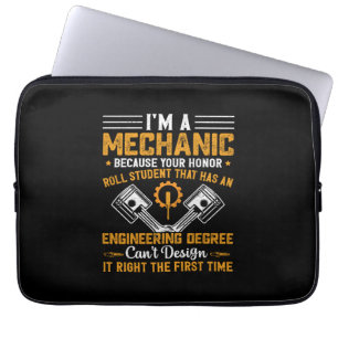 Mechanik   Ich bin ein Mechaniker Laptopschutzhülle