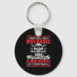 Mechanik kann wie ein Mechaniker aussehen Schlüsselanhänger
