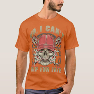 Mechanik Nr. I kann keine Hilfe für kostenlose Spa T-Shirt