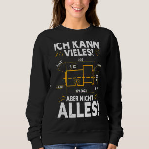 Mechanik Rotary Cutter CNC-Programmierer Sweatshirt