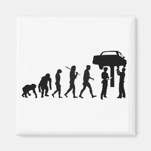 Mechaniker-Auto-Reparatur-Werkstatt-Personal-Gang Magnet