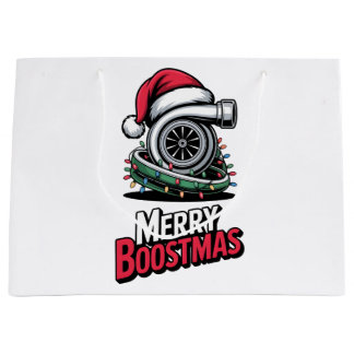 Mechaniker-Boost-Turbo-Motor-Nitro-Weihnachtsmann- Große Geschenktüte