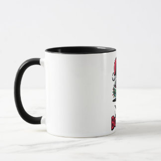 Mechaniker Boost Turbo Motor Nitro Weihnachtsmann Tasse