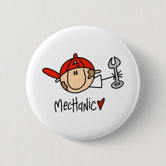Mechaniker Button (Vorderseite)