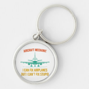 Mechaniker des Flugzeugs kann ich Flugzeuge repari Schlüsselanhänger