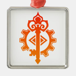 Mechaniker für Artificer Engineer Crafter DnD Ornament Aus Metall