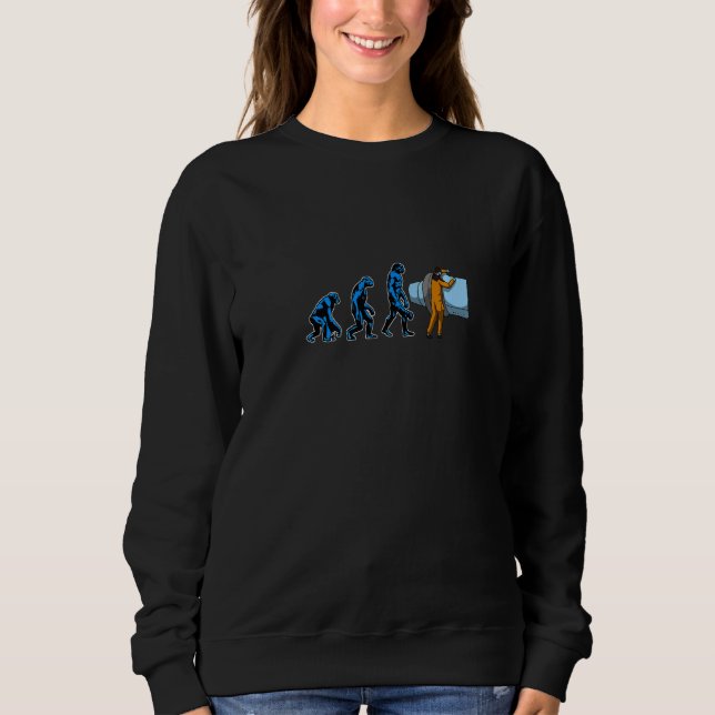 Mechaniker für Evolution des Ingenieurs Sweatshirt (Vorderseite)