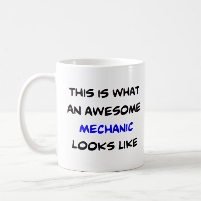 Mechaniker, großartig kaffeetasse (Links)