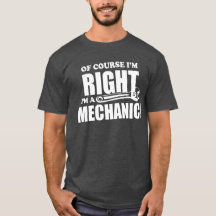 Mechaniker ist immer rechtes lustiges